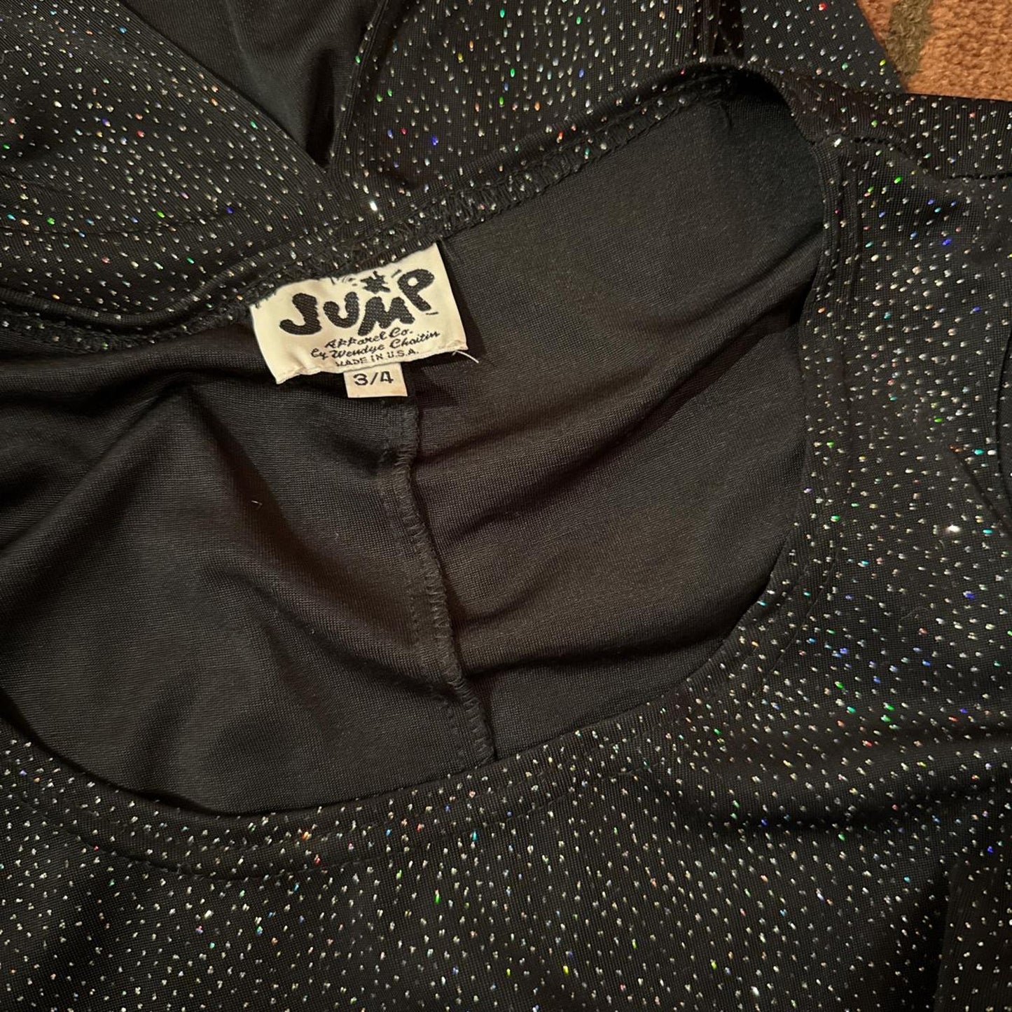 90s fitted glittery maxi dress - size 3/4 from Jump
